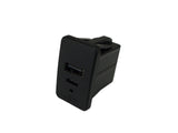 Havis C-USB-3 | USB-C & USB Type A Dual Port Charger