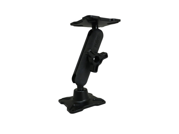 Havis DBM-1100-KL-0304 - Dual Ball Mount with 1.00-in Knob-Style Long Housing, One Standard VESA 75 Plate and One Long VESA 75 Plate
