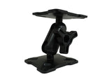 Havis DBM-1100-KS-0303 | Dual Ball Mount with 1.00″ Knob-Style Standard Housing & Two Standard VESA 75 Plates