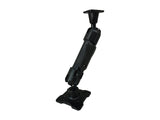 Havis DBM-1150-CL-0204 | Dual Ball Mount with 1.50″ Clamp-Style Long Housing, One Long AMPS Plate & One Long VESA 75 Plate