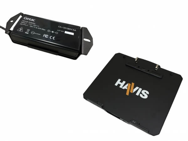 Havis DS-GTC-1006 - Cradle For Getac K120 Convertible Laptop with External Power Supply