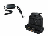 Havis DS-GTC-712-2 | Docking Station For Getac ZX70 Tablet With JAE Connector, Dual Pass-Thru Antenna Connections & External Power Supply