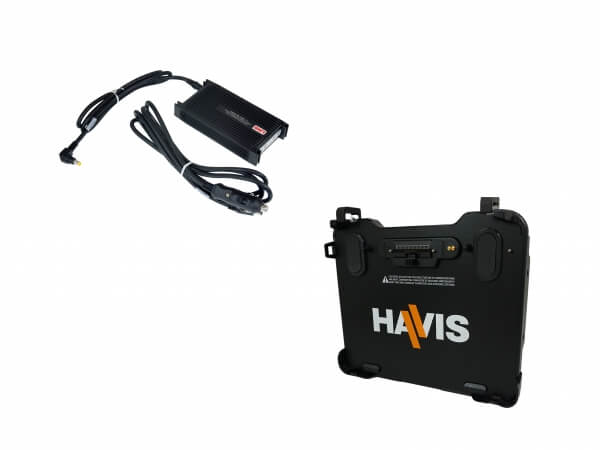 Havis DS-PAN-1012-2 - Docking Station For Panasonic TOUGHBOOK G2 2-In-1 With Advanced Port Replication, Dual Pass-Through Antenna Connections and External Power Supply
