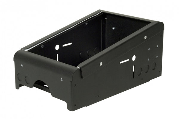 Gamber-Johnson:  Low Profile Console Box.  Includes 3  faceplates and 3  filler panels.