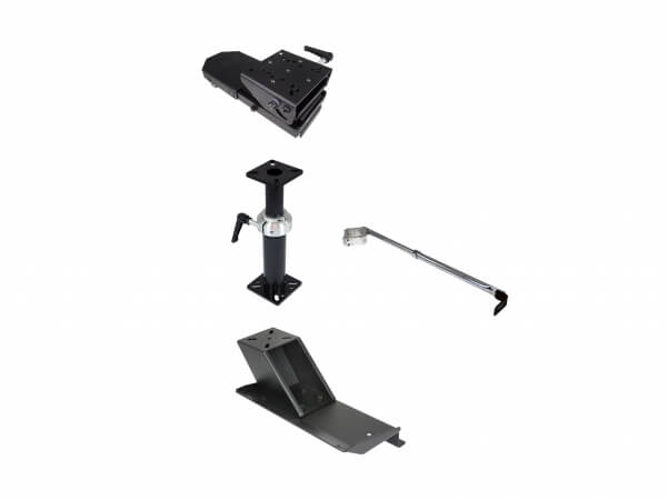 Havis PKG-PSM-342 - Premium Pedestal Mount Package for 1999-2016 Ford F-250 - F-550 and 2011-2023 F-650, F-750 Chassis Cab