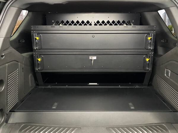 Havis SBX-PK3-C01-01-256-T2 - Premium 2-Drawer Package with Trunk Trays for 2021-2023 Chevrolet Tahoe