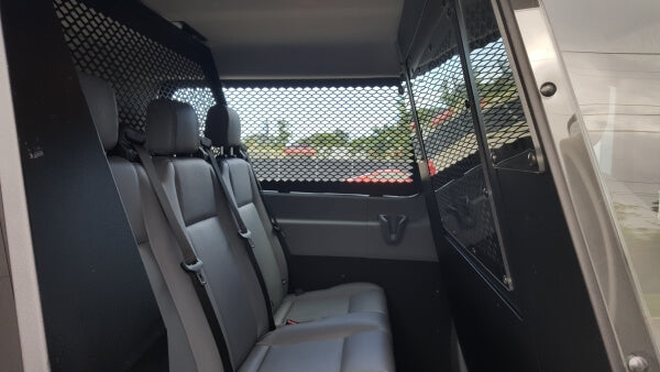 Havis WGI-F24 | Interior Window Guard Kit for 2015-2025 Ford Transit Window Van (Wagon) with Low Roof, Long Length 148″ Wheelbase and Passenger Side Sliding Door
