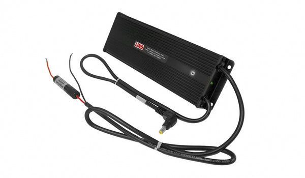 Gamber-Johnson:  LIND DC/DC Power Adapter for Getac docking stations and cradles; provides regulated power for forklifts or heavy equipment that have a 12 to32 volt DC input power range.  REPLACES 16079.